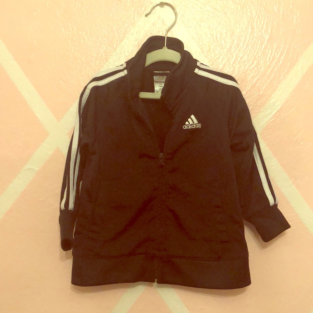 Black 18 month adidas track jacket